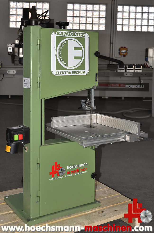 bandsäge holz elektra beckum