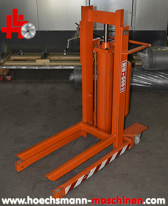 QUICK WOOD pneumatischer Hubwagen AKA gebraucht von hoechsmann