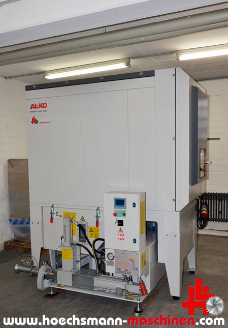 ALKO Absaugung APU 250P + Prodeco E 55 Brikettpresse, gebrauchte Holzbearbeitungsmaschinen und neue, Hessen Höchsmann Langen