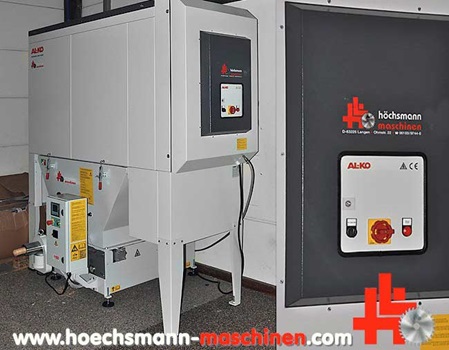 alko200 absauganlage prodeco55e brikettpresse Höchsmann Hoplzbearbeitungsmaschinen