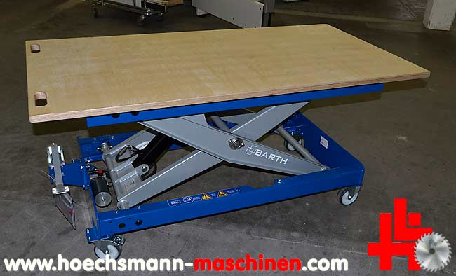 BARTH 500 Hubtisch, Holzbearbeitungsmaschinen Hessen Höchsmann