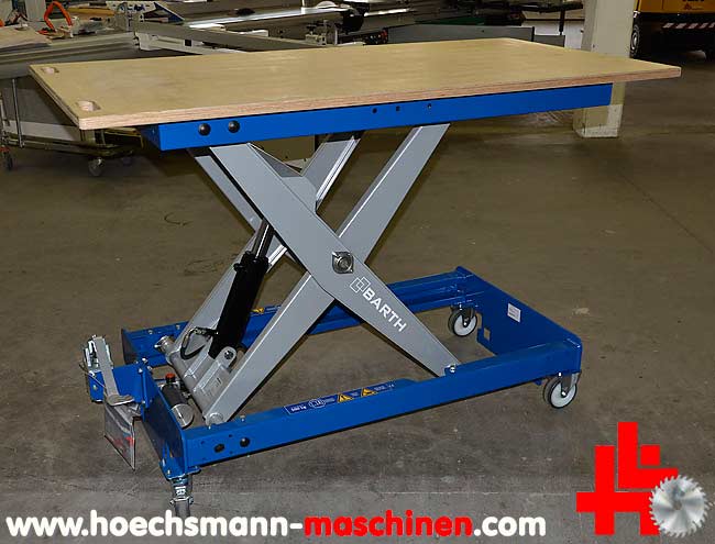 BARTH 500 Hubtisch, Holzbearbeitungsmaschinen Hessen Höchsmann