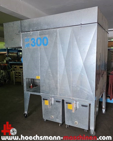 Bartling Absauganlage Air Jet 300, gebrauchte Holzbearbeitungsmaschinen Neumaschinen Hessen Höchsmann Langen