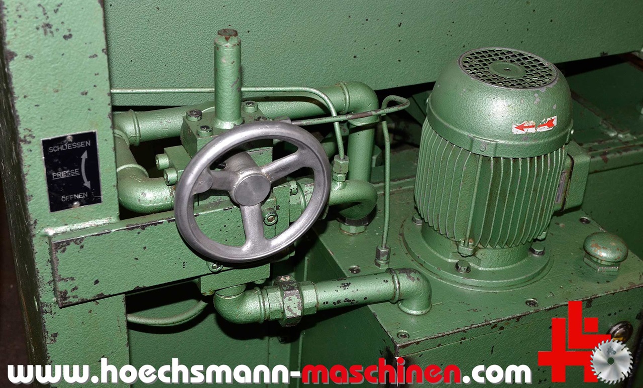 BÜRKLE Furnierpresse U140, Holzbearbeitungsmaschinen Hessen Höchsmann