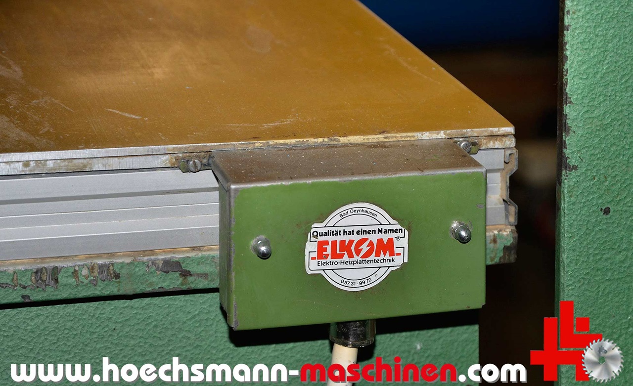 BÜRKLE Furnierpresse U140, Holzbearbeitungsmaschinen Hessen Höchsmann
