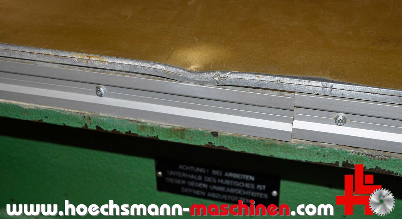 BÜRKLE Furnierpresse U140, Holzbearbeitungsmaschinen Hessen Höchsmann