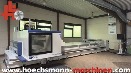 CMS EVOTECH 250 PRO-SPEED Bearbeitungszentrum, gebrauchte Holzbearbeitungsmaschinen Neumaschinen Hessen Höchsmann Langen