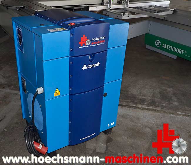 COMPAIR Schraubenkompressor L15-10A, Holzbearbeitungsmaschinen Hessen Höchsmann