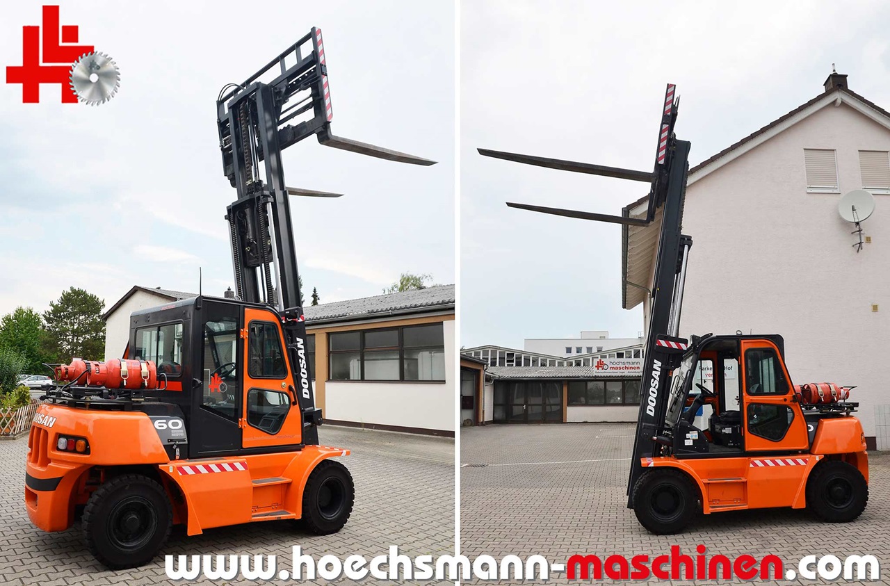 Gabelstapler DOOSAN G60S-5, Holzbearbeitungsmaschinen Hessen Höchsmann