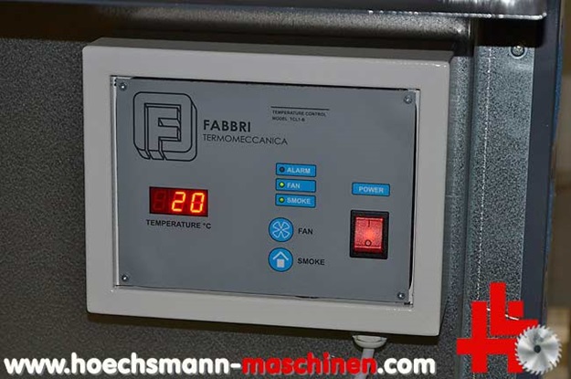 Fabbri Warmluftofen F55Pro CV Werkstattofen gemäß BImSchV Höchsmann Holzbearbeitungsmaschinen Hessen