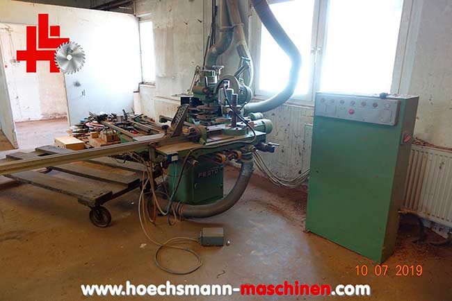 FESTO ZA 101 S Zapfenschneid- und Schlitzmaschine, Holzbearbeitungsmaschinen Hessen Höchsmann