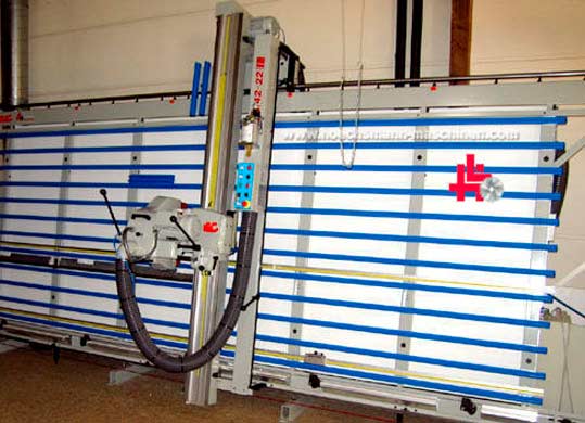 stehende Plattensäge GMC KGS 42-22e digital, Holzbearbeitungsmaschinen Hessen Höchsmann