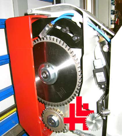 stehende Plattensäge GMC KGS 42-22e digital, Holzbearbeitungsmaschinen Hessen Höchsmann