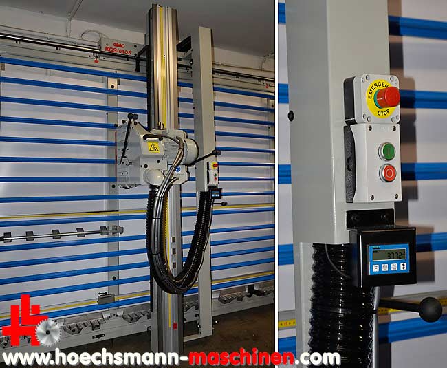 stehende Plattensäge GMC KGS 610SV Digital. Holzbearbeitungsmaschinen Hessen Höchsmann