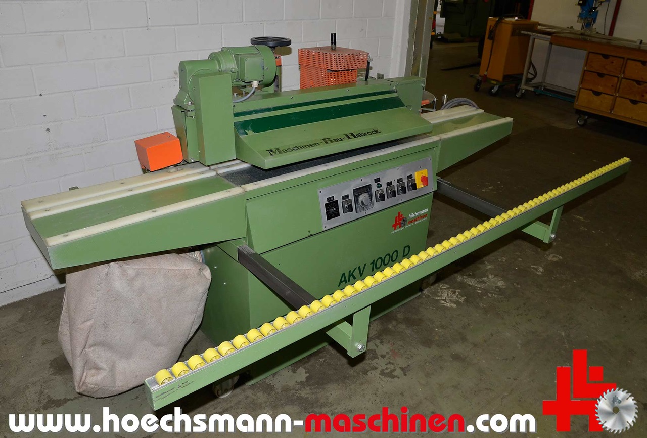 HEBROCK Kantenanleimmaschine AKV1000D, Holzbearbeitungsmaschinen Hessen Höchsmann