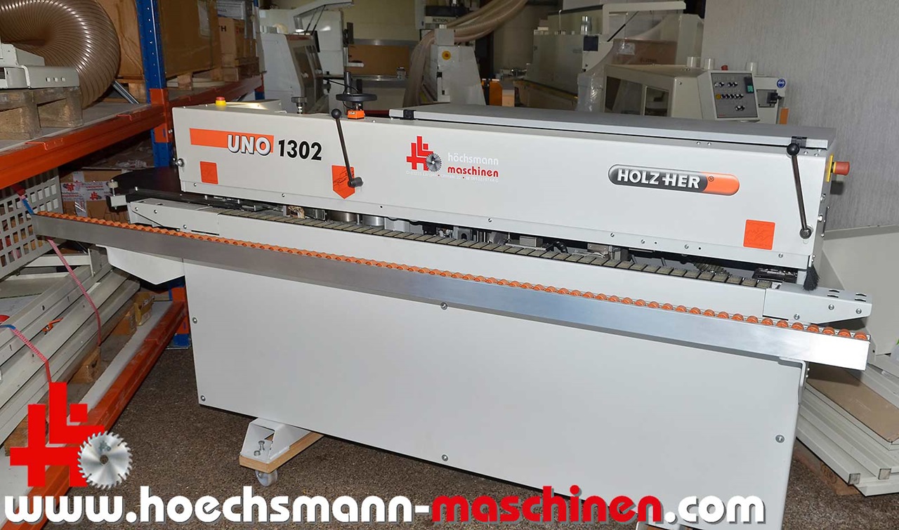 HOLZ HER Kantenanleimautomat UNO 1302, Holzbearbeitungsmaschinen Hessen Höchsmann