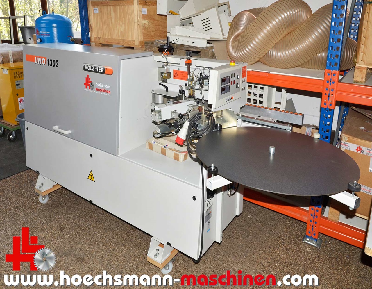 HOLZ HER Kantenanleimautomat UNO 1302, Holzbearbeitungsmaschinen Hessen Höchsmann