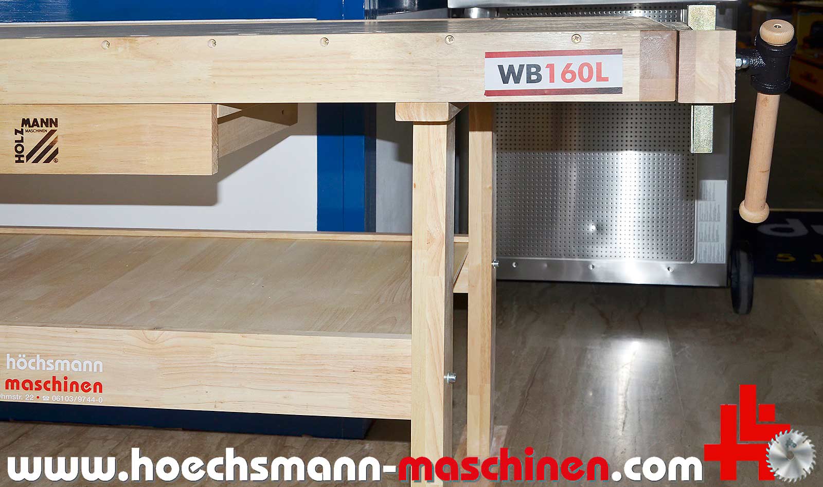 HOLZMANN Werkbank WB160L Hobelbank holzbearbeitungsmaschinen
