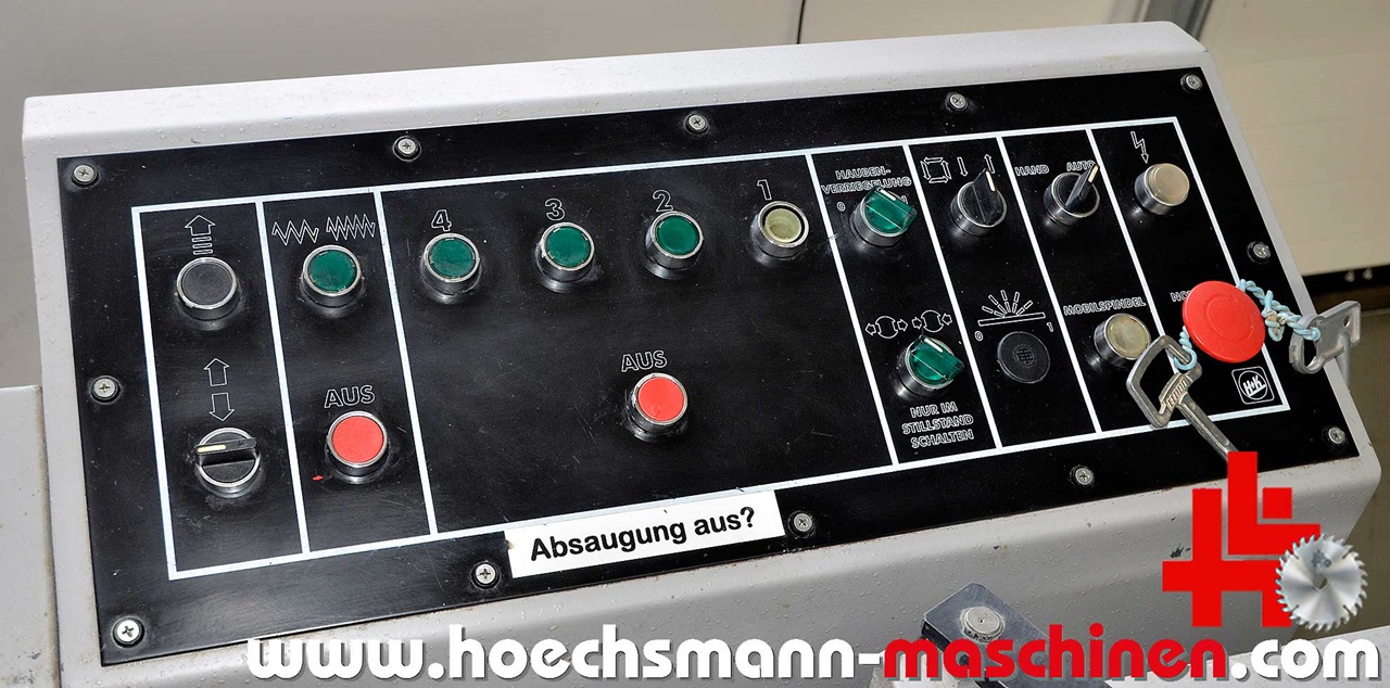 H+K Vierseiten-Abricht u. Dickenhobelautomat Quadroplan 180, Holzbearbeitungsmaschinen Hessen Höchsmann