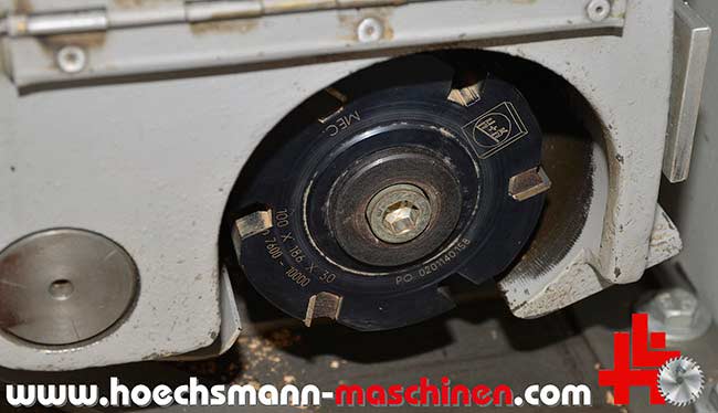 H+K Vierseiten-Abricht u. Dickenhobelautomat Quadroplan 180, Holzbearbeitungsmaschinen Hessen Höchsmann