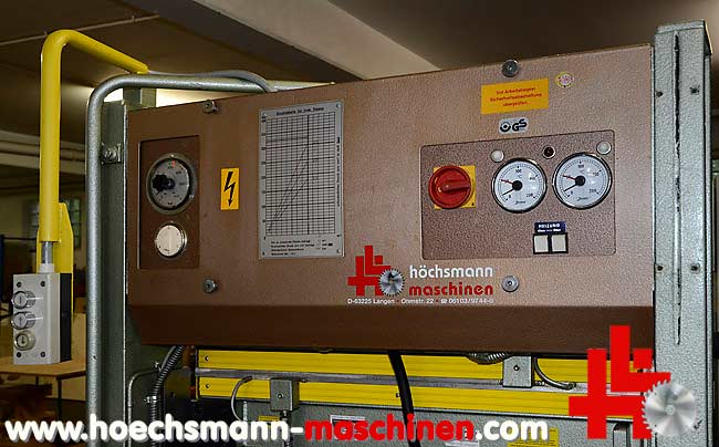 JOOS Furnierpresse HP45, Holzbearbeitungsmaschinen Hessen Höchsmann