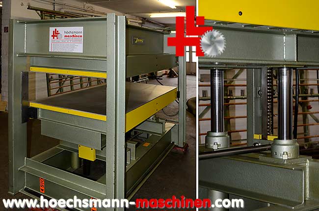 JOOS Furnierpresse HP45, Holzbearbeitungsmaschinen Hessen Höchsmann