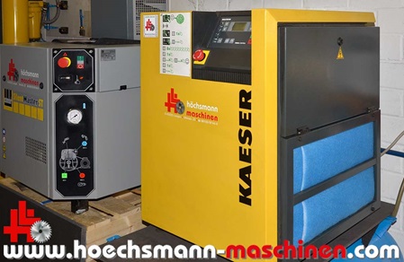 Kaeser Schraubenkompressor SM 11, gebrauchte Holzbearbeitungsmaschinen und neue, Hessen Höchsmann Langen