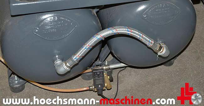 KAESER Schraubenkompressor SM 12T mit 2x90l Doppeltank, Holzbearbeitungsmaschinen Hessen Höchsmann
