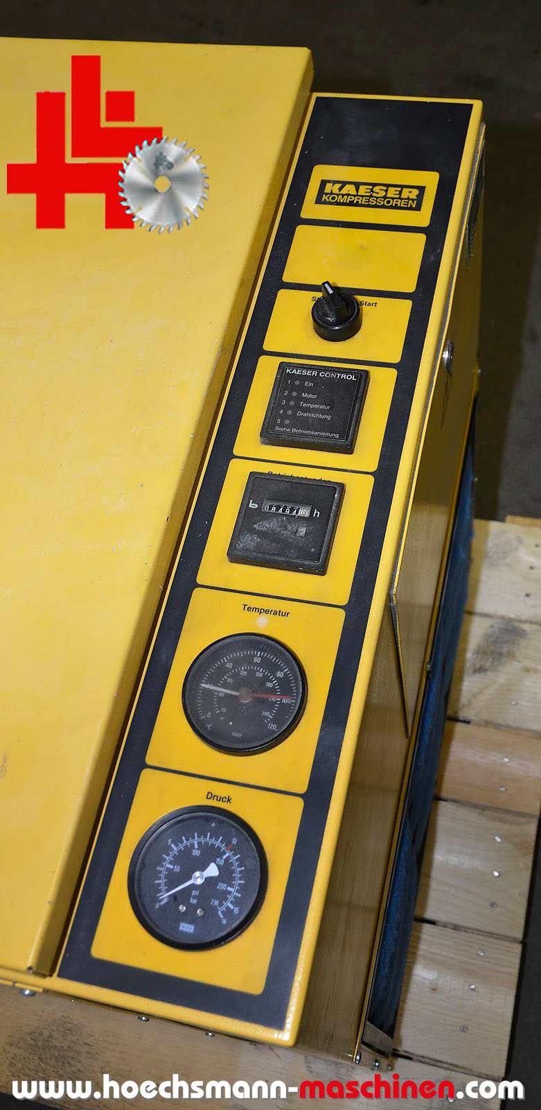 KAESER Schraubenkompressor SM 11, Holzbearbeitungsmaschinen Hessen Höchsmann