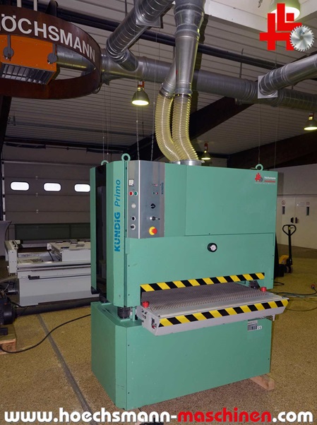 Kündig Breitbandschleifmaschine Primo 1100, gebrauchte Holzbearbeitungsmaschinen Neumaschinen Hessen Höchsmann Langen