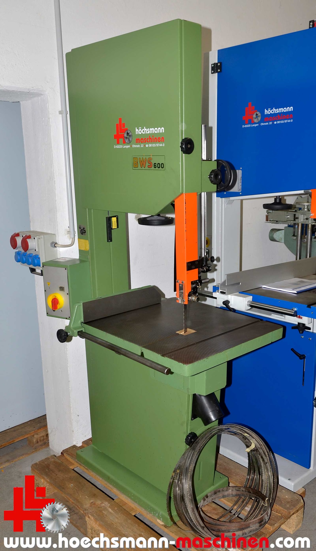 MEBER BWS 600 Bandsäge, Holzbearbeitungsmaschinen Hessen Höchsmann