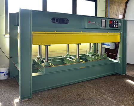 OTT Furnierpresse 3013, gebrauchte Holzbearbeitungsmaschinen Neumaschinen Hessen Höchsmann Langen
