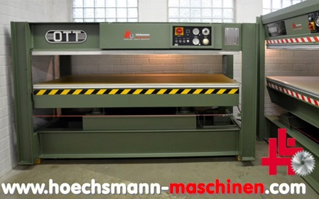 OTT Furnierpresse JU 2513, gebrauchte Holzbearbeitungsmaschinen Neumaschinen Hessen Höchsmann Langen