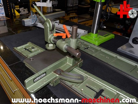 Panhans Schiebeschlitten 1376, Höchsmann Holzbearbeitungsmaschinen Hessen