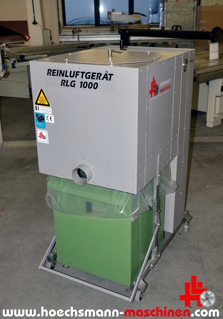 Reinluft Absaugung RLG 1000, gebrauchte Holzbearbeitungsmaschinen und neue, Hessen Höchsmann Langen