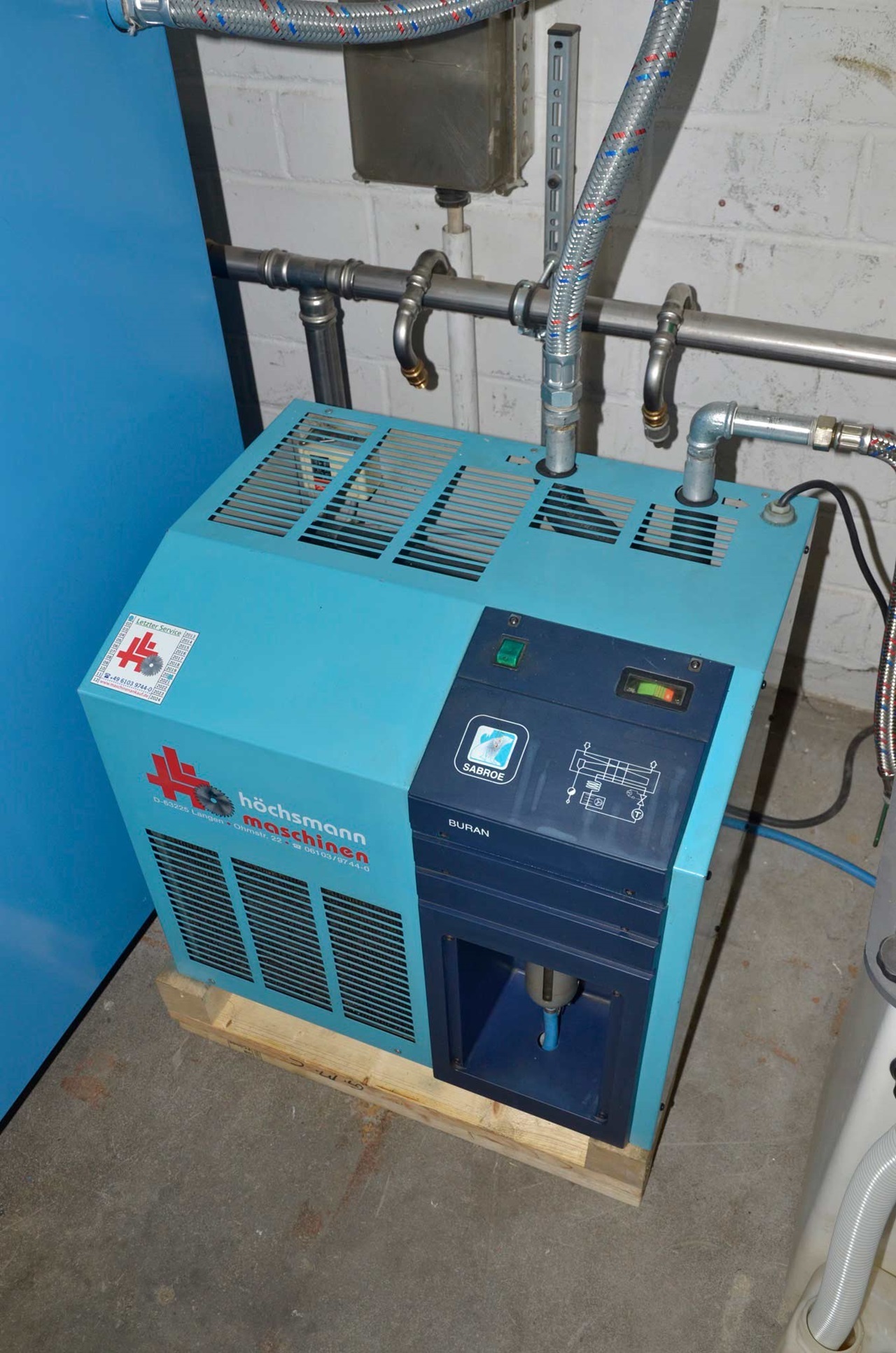 BOGE Schraubenkompressor S20, Holzbearbeitungsmaschinen Hessen Höchsmann