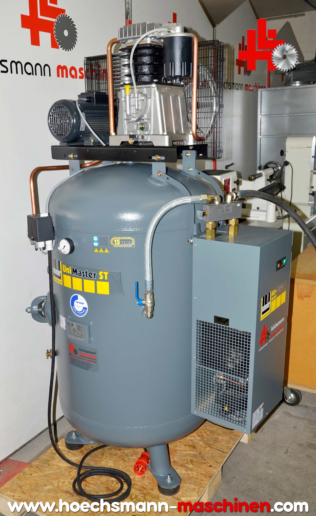 SCHNEIDER Kompressor mit Kältetrockner Unimaster STS 660-10-500 XDK DK 600 ECO, Holzbearbeitungsmaschinen Hessen Höchsmann