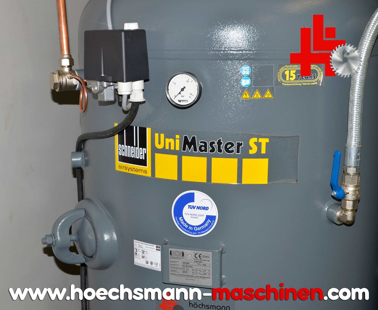 SCHNEIDER Kompressor mit Kältetrockner Unimaster STS 660-10-500 XDK DK 600 ECO, Holzbearbeitungsmaschinen Hessen Höchsmann