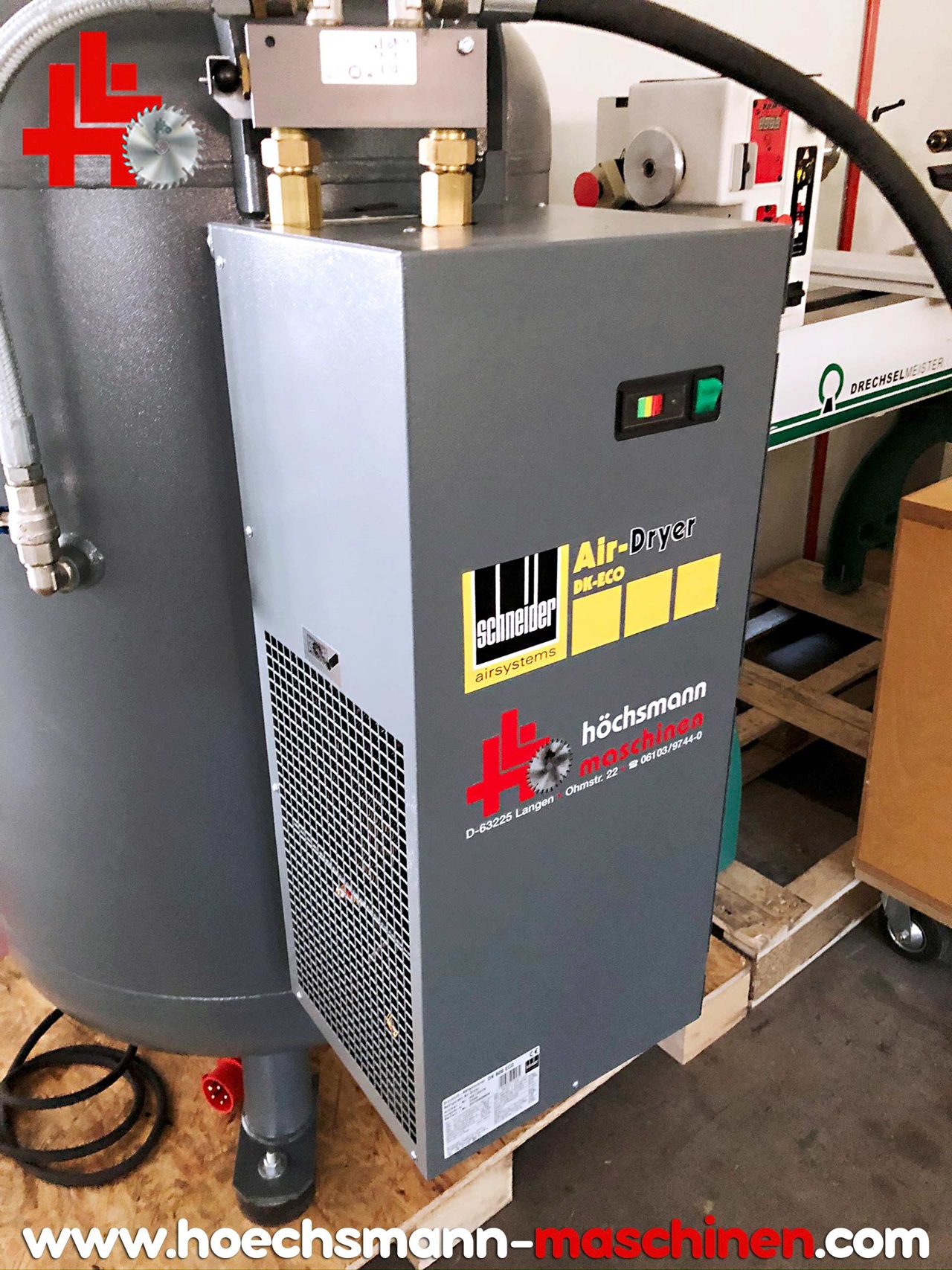 SCHNEIDER Kompressor mit Kältetrockner Unimaster STS 660-10-500 XDK DK 600 ECO, Holzbearbeitungsmaschinen Hessen Höchsmann