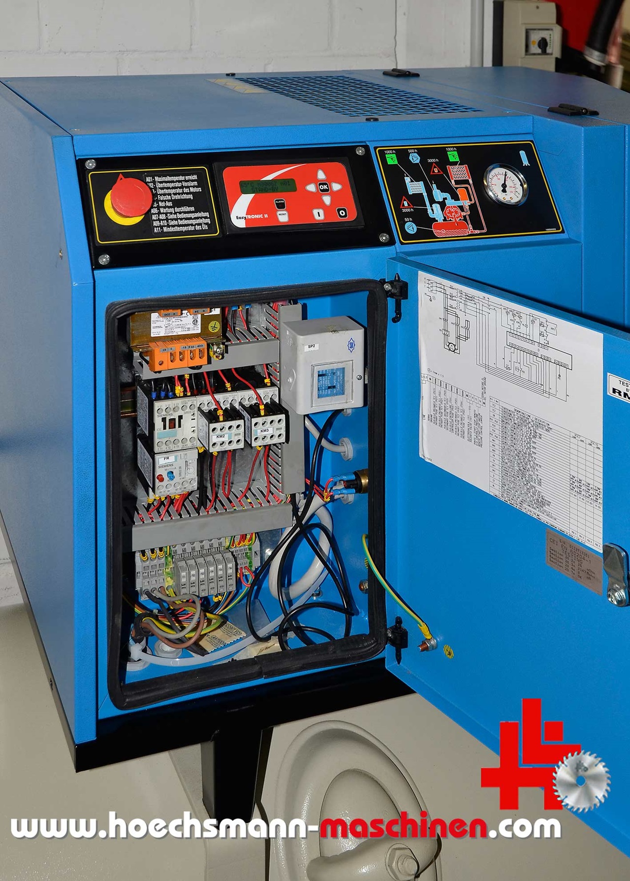 SCHNEIDER Schraubenkompressor Air Master AMD 7-10 F-500, Holzbearbeitungsmaschinen Hessen Höchsmann