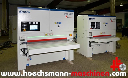 SCM Breitbandschleifmaschinen Höchsmann Holzbearbeitungsmaschinen Hessen