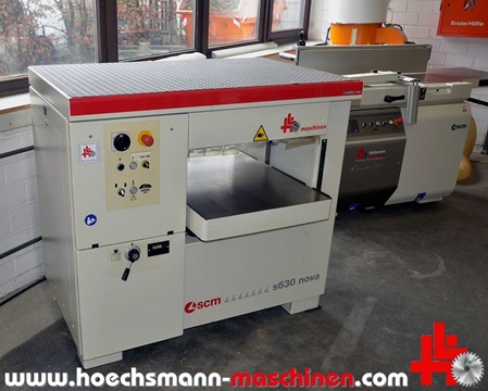 SCM Dickenhobelmaschine S630 Nova, gebrauchte Holzbearbeitungsmaschinen Neumaschinen Hessen Höchsmann Langen