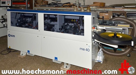 scm kantenanleimmaschine me40 Höchsmann Holzbearbeitungsmaschinen