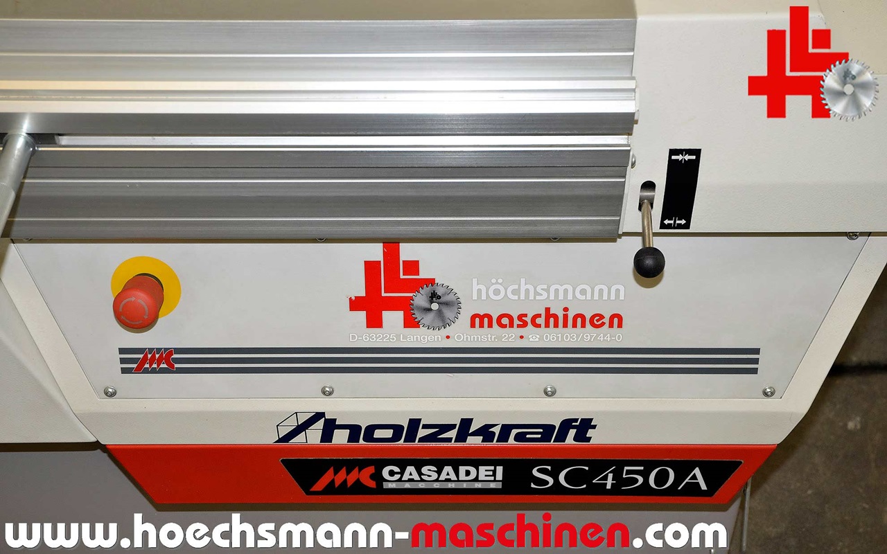 HOLZKRAFT CASADEI SC 450A Formatkreissäge, Holzbearbeitungsmaschinen Hessen Höchsmann