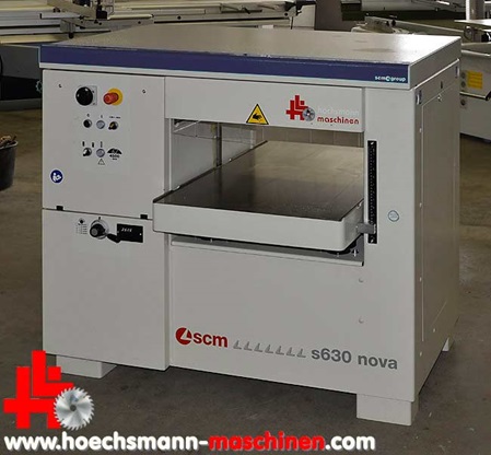 scm Dickenhobelmaschine s630nova Höchsmann Holzbearbeitungsmaschinen Hessen