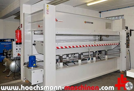Steton Furnierpresse P160XL 3314 450 Höchsmann Holzbearbeitungsmaschinen Hessen