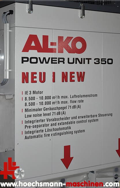 AL-KO Absauganlage APU 350 P FU, Höchsmann Holzbearbeitungsmaschinen Hessen
