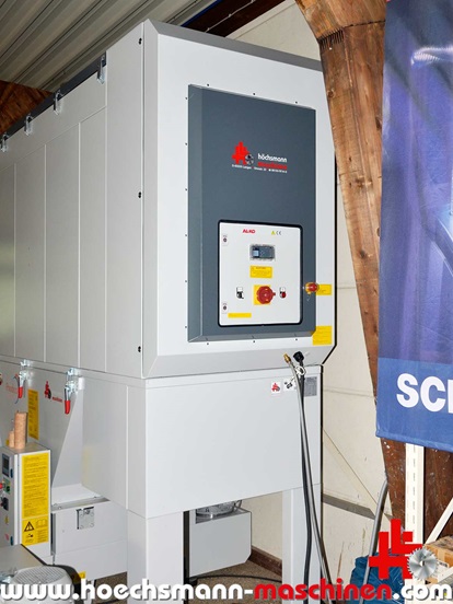 AL-KO Absauganlage APU 350+ Prodeco Brikettpresse E60S gebrauchte Holzbearbeitungsmaschinen Neumaschinen Hessen Höchsmann Langen