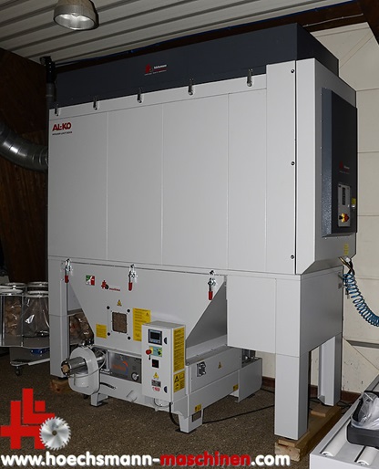 ALKO 300 Absaugung Prodeco 60s Brikettpresse, gebrauchte Holzbearbeitungsmaschinen Neumaschinen Hessen Höchsmann Langen