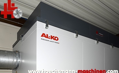 ALKO 300 Absaugung Prodeco 60s Brikettpresse, gebrauchte Holzbearbeitungsmaschinen Neumaschinen Hessen Höchsmann Langen